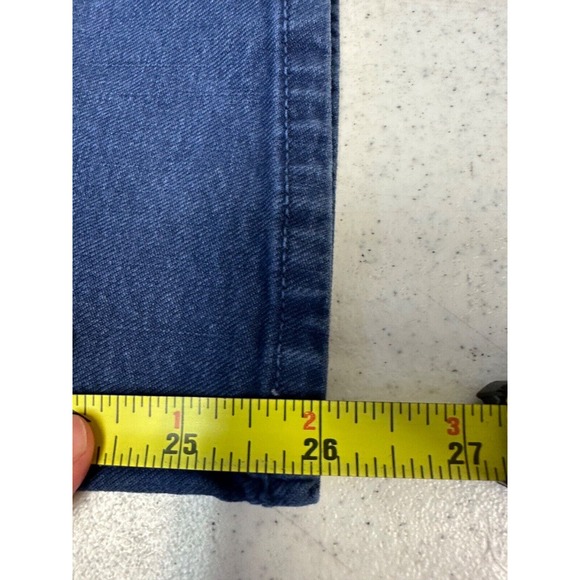 Mother Denim The Breaker Crop Pants Jeans Sz 26 Blue Eclipse Wash Womens B18 - Picture 8 of 8